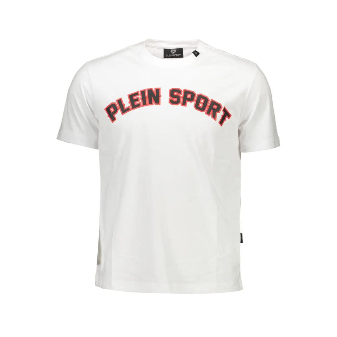 Plein Sport White Cotton Men’s T-Shirt