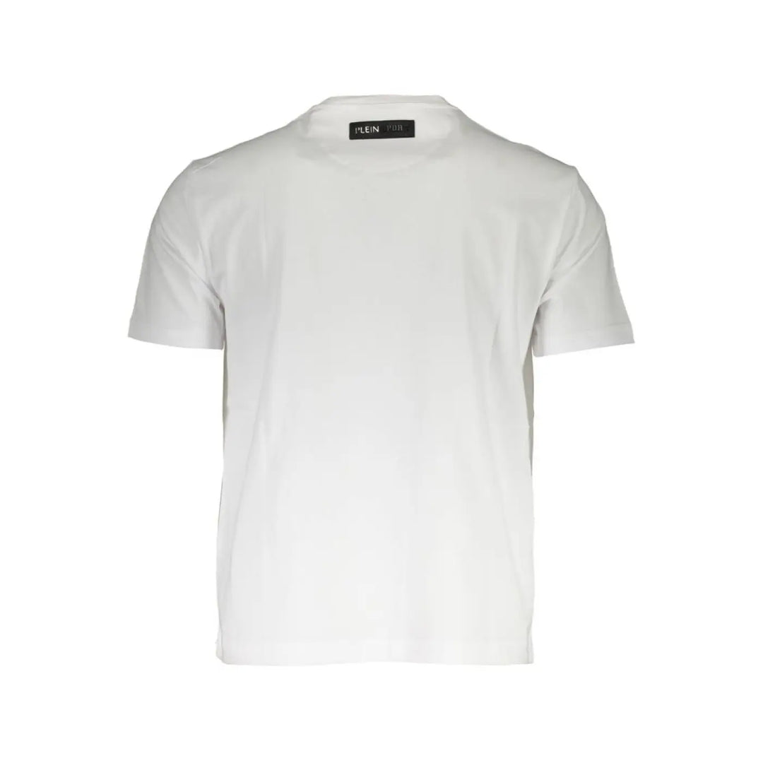 Plein Sport White Cotton T-Shirt