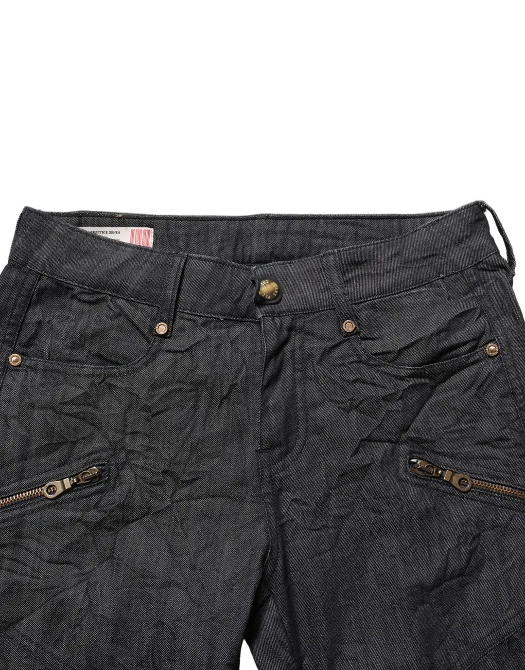 PLEIN SUD Black Cotton Mid Waist Skinny Denim Jeans