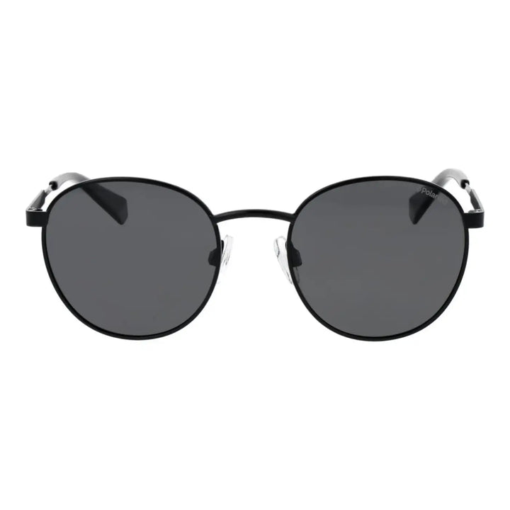 Polaroid Black Stainless Steel Sunglasses