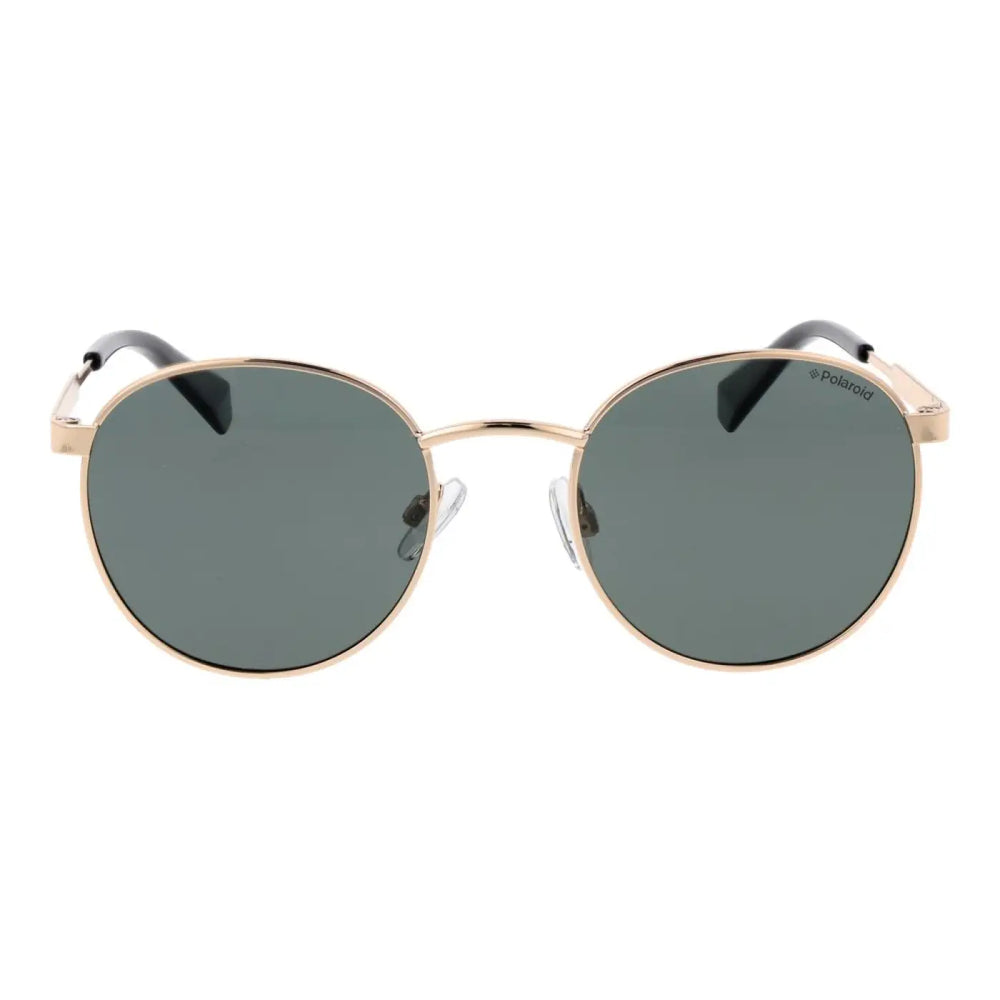 Polaroid Gold Metal Sunglasses