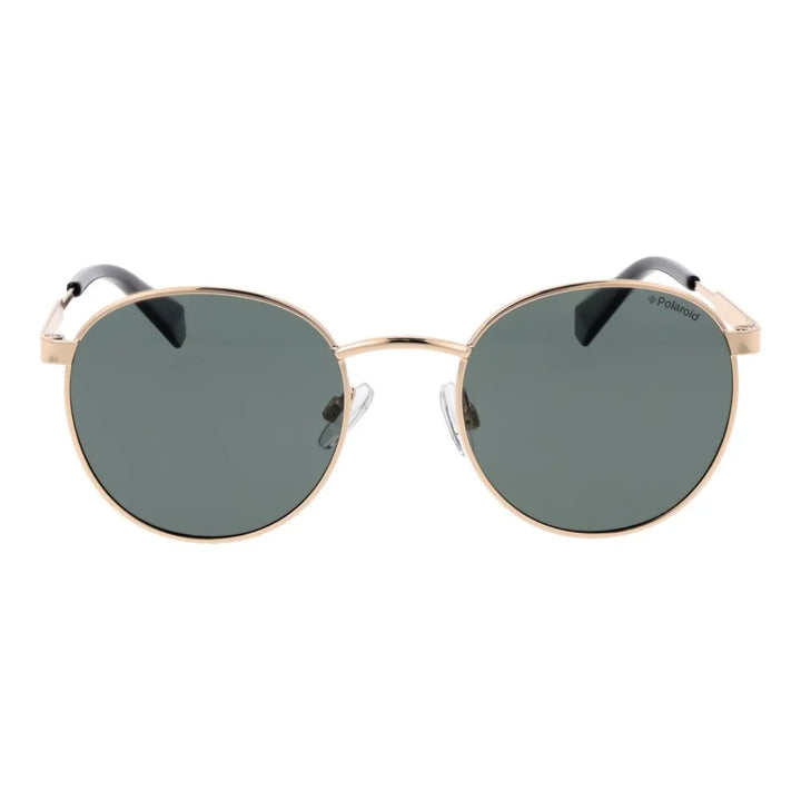 Polaroid Gold Metal Sunglasses