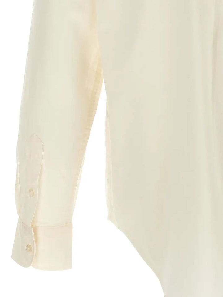 Polo Ralph Lauren Beige Cotton Blouse