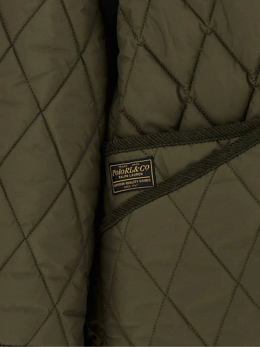 Polo Ralph Lauren Bicolor Polyester Full-length Jacket