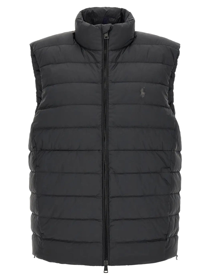 Polo Ralph Lauren Black Polyester Sleeveless Jacket