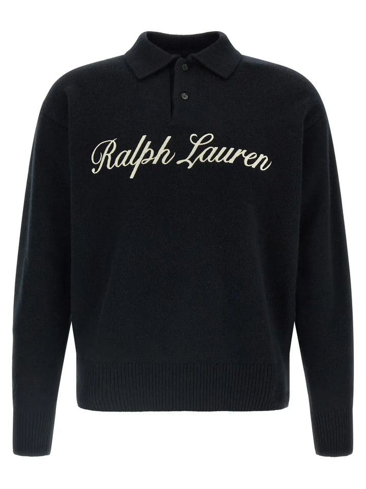 Polo Ralph Lauren Black Wool Shirt