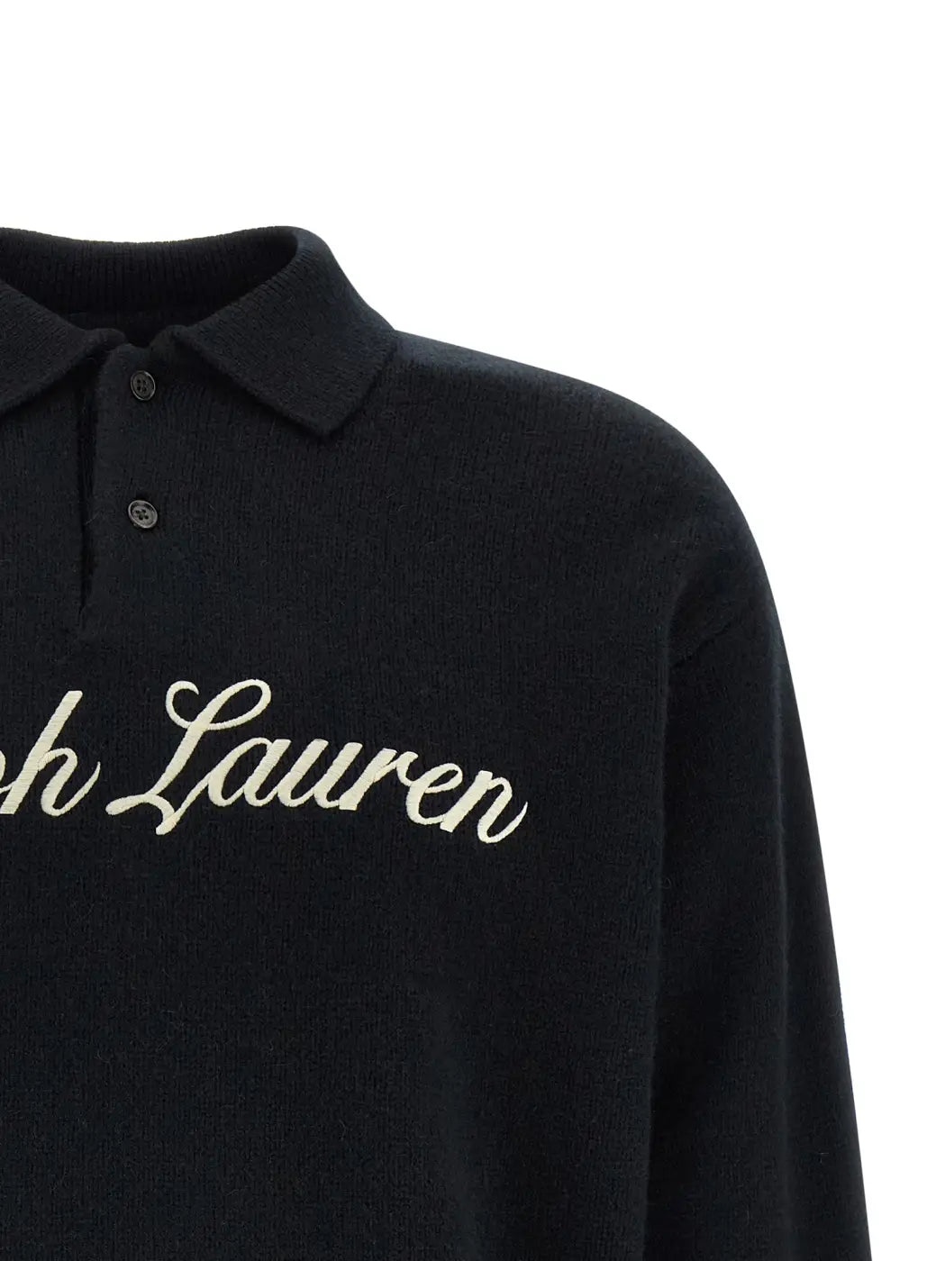 Polo Ralph Lauren Black Wool Shirt
