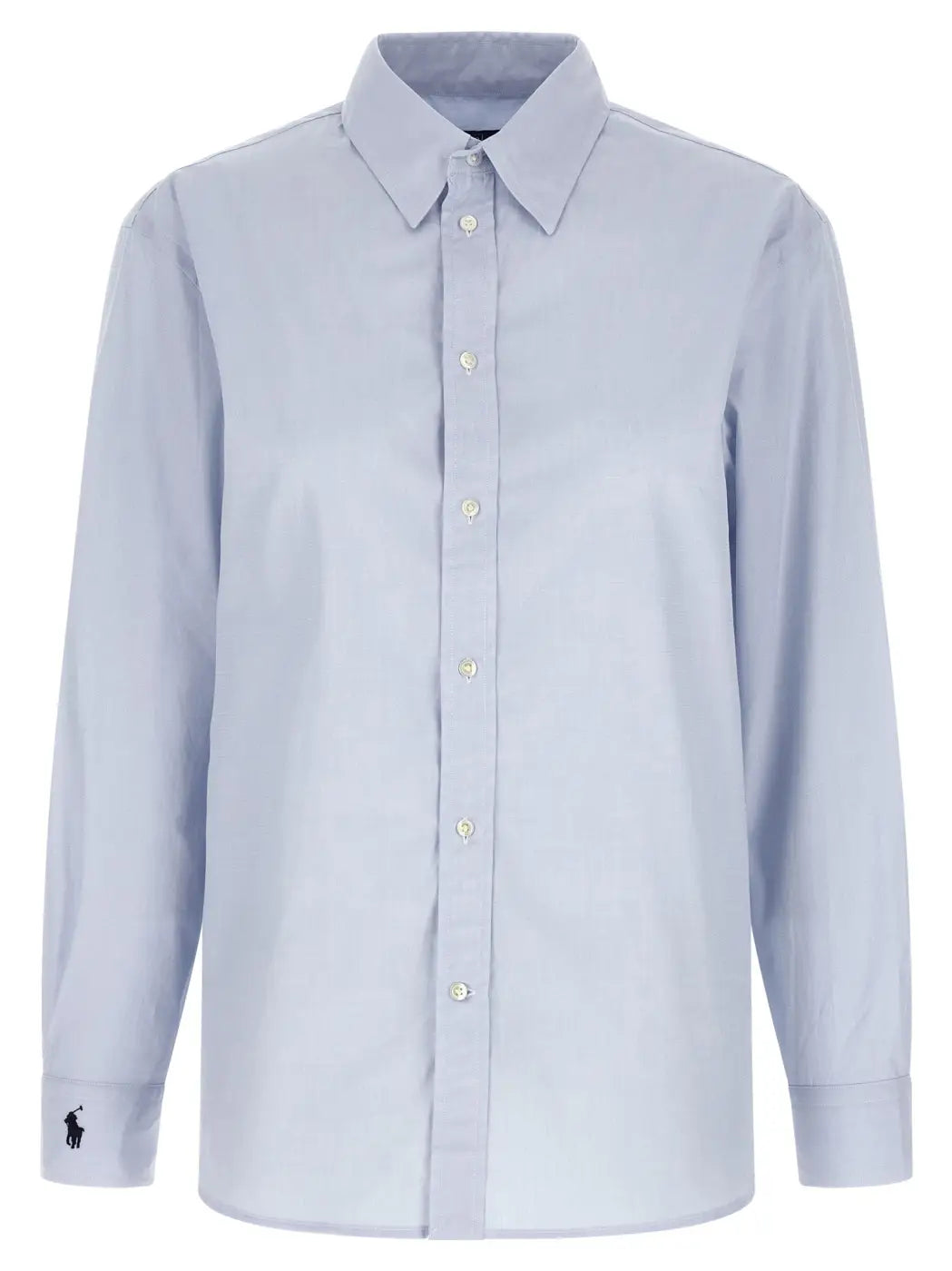 Polo Ralph Lauren Blue Cotton Blouse
