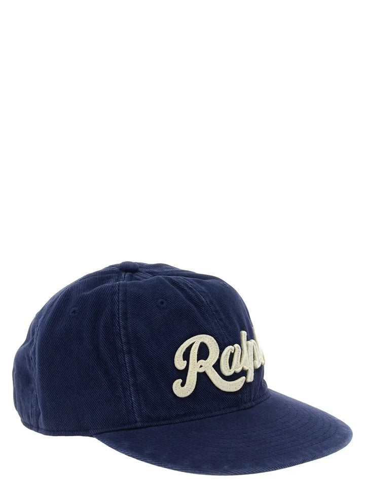 Polo Ralph Lauren Blue Cotton Cap (baseball Hat)