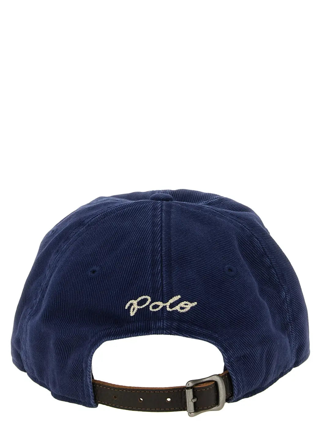 Polo Ralph Lauren Blue Cotton Cap (baseball Hat)