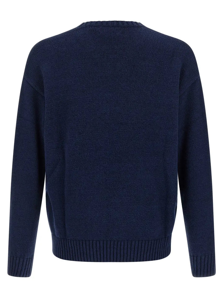 Polo Ralph Lauren Blue Linen Cardigan