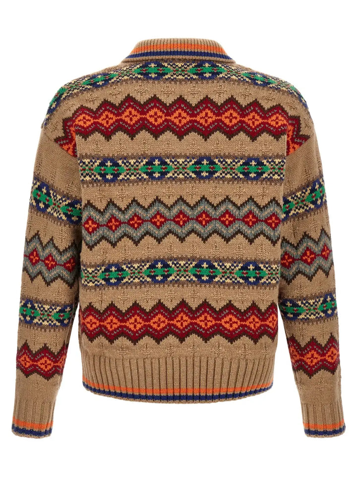 Polo Ralph Lauren Multicolor Wool Cardigan