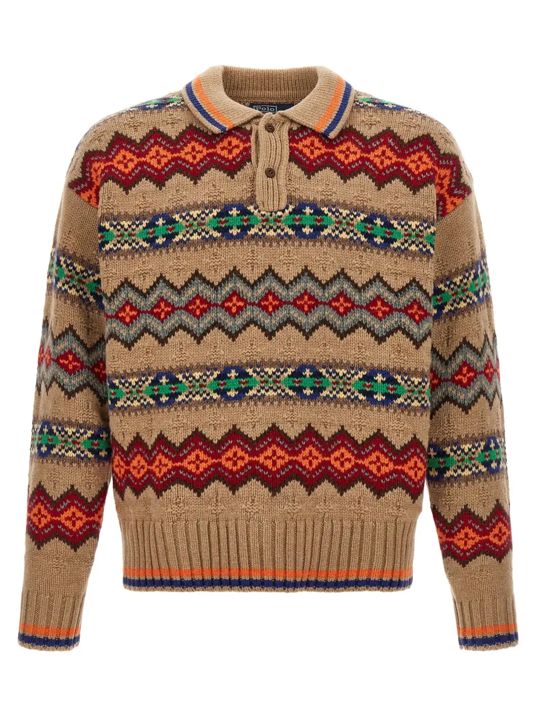 Polo Ralph Lauren Multicolor Wool Cardigan