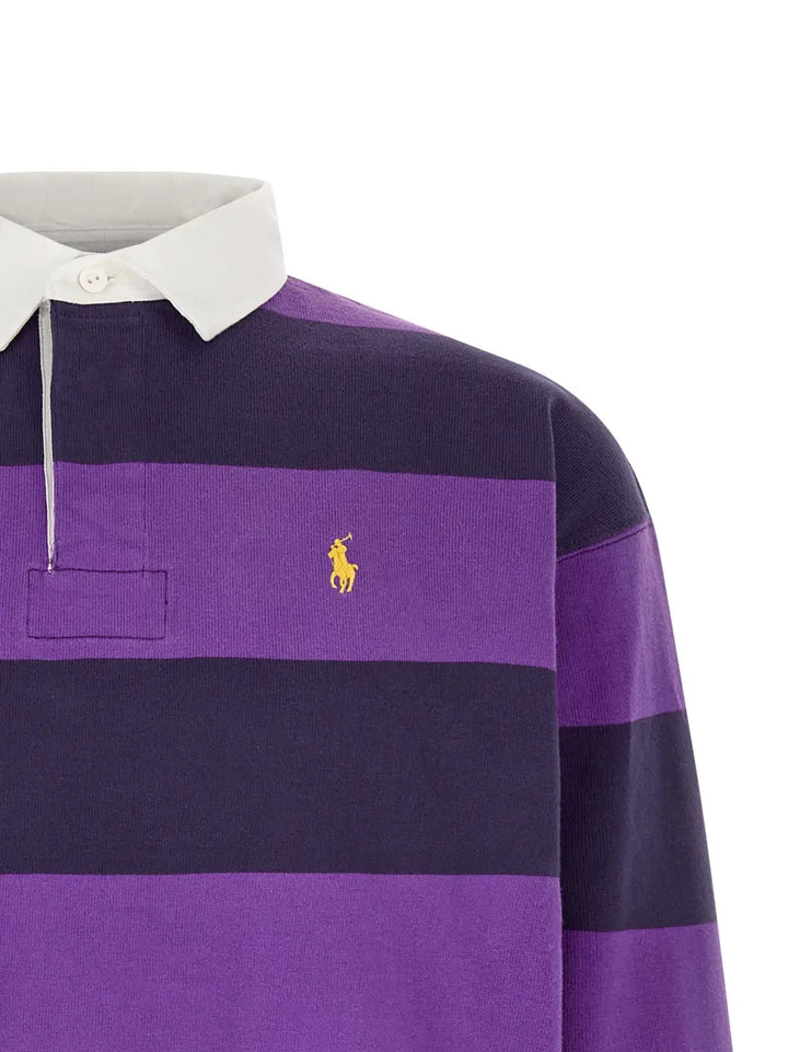 Polo Ralph Lauren Purple Cotton Shirt
