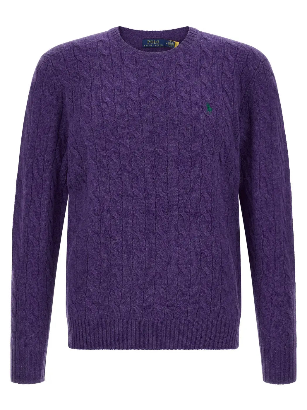Polo Ralph Lauren Purple Wool Cardigan