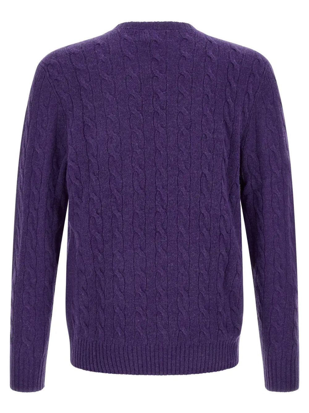 Polo Ralph Lauren Purple Wool Cardigan