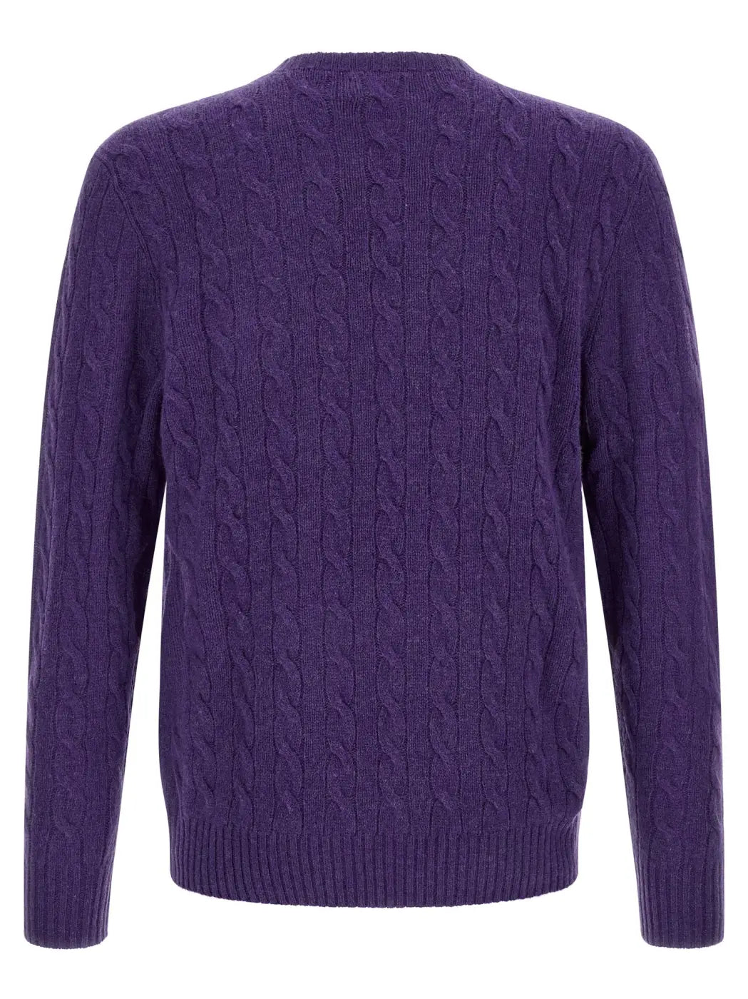 Polo Ralph Lauren Purple Wool Cardigan