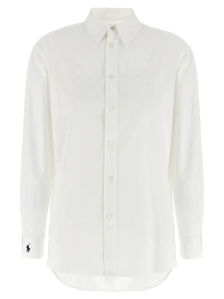 Polo Ralph Lauren White Cotton Blouse