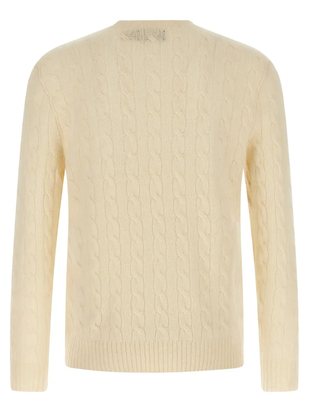 Polo Ralph Lauren White Wool Cardigan