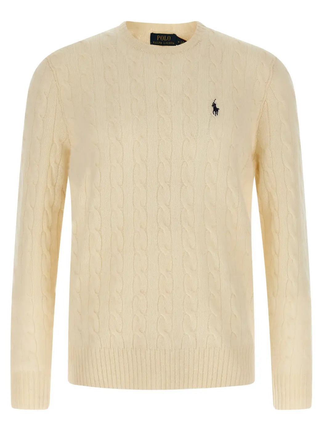 Polo Ralph Lauren White Wool Cardigan