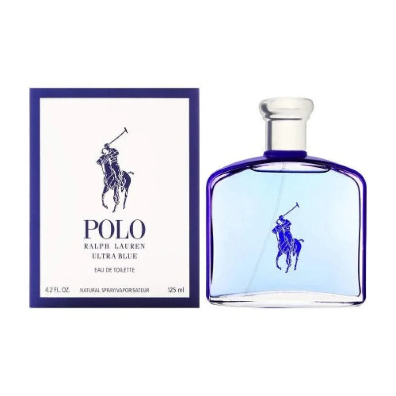 Polo Ultra Blue Eau Fresh Citrus Basil Musk Rush Men’s Cologne Ralph Lauren