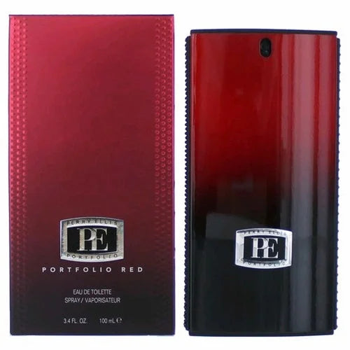 Portfolio Red Eau Men’s Fragrance Bold Masculine Scent Cologne Perry Ellis