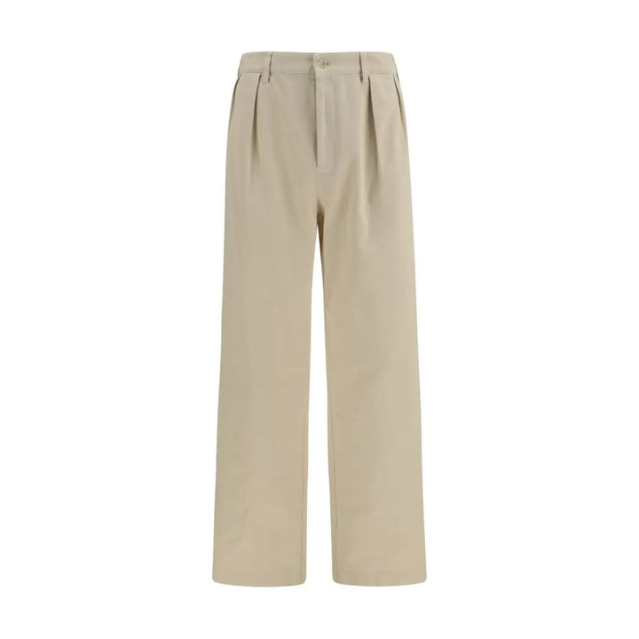 Prada Beige Cotton Casual Pants