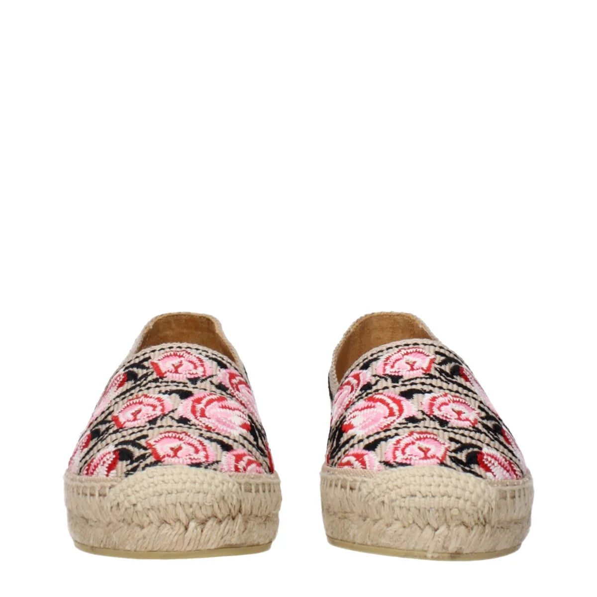 Prada Beige Espadrilles with Unique Print Fashion Clothing