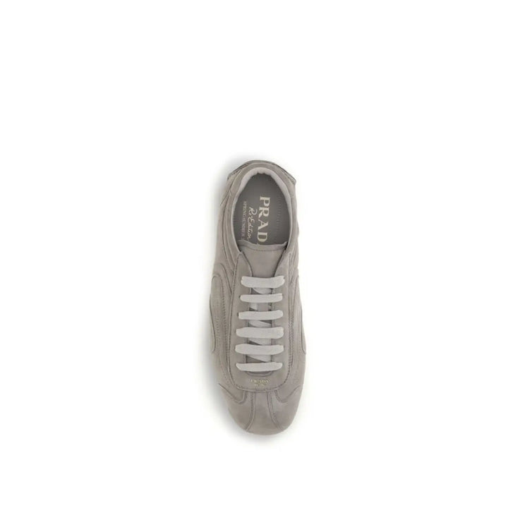 Prada Beige Lamb Ovis Aries Athletic Sneakers