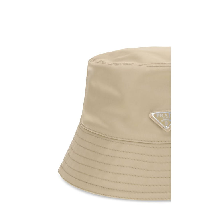 Prada Beige Polyamide Bucket Hat