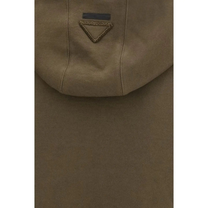Prada Bicolor Cotton Sweatshirt