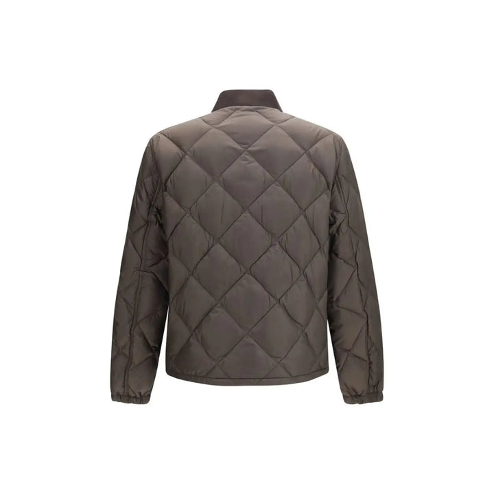 Prada Bicolor Recycled Polyester Full-length Jacket