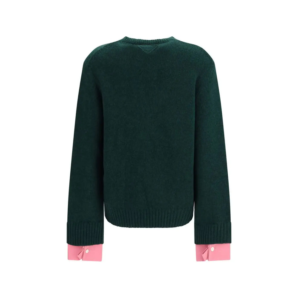 Prada Bicolor Wool Oves Aries Sweatshirt