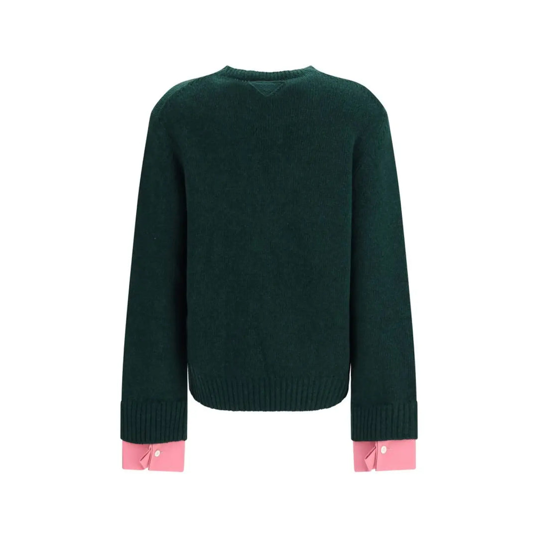 Prada Bicolor Wool Oves Aries Sweatshirt