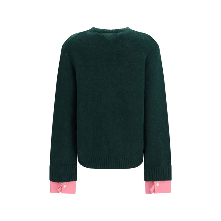 Prada Bicolor Wool Oves Aries Sweatshirt
