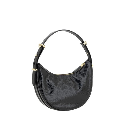 Prada Black Calf Leather Bos Taurus Shoulder Bag