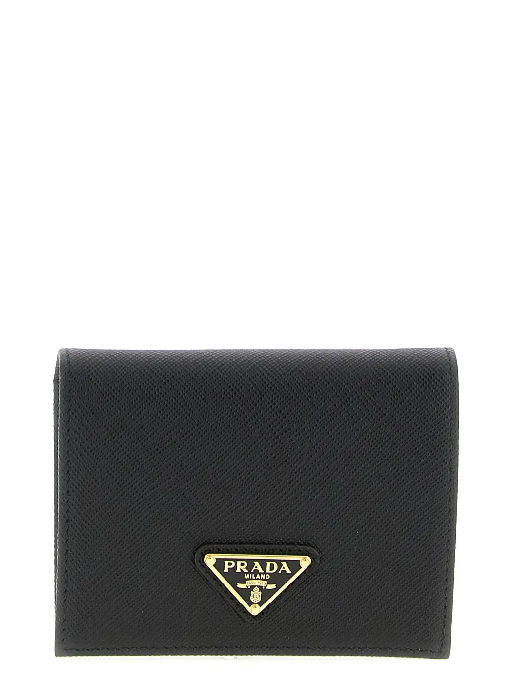 Prada Black Calfskin Cardholder