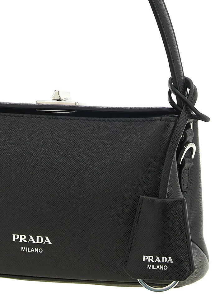 Prada Black Calfskin Handbag