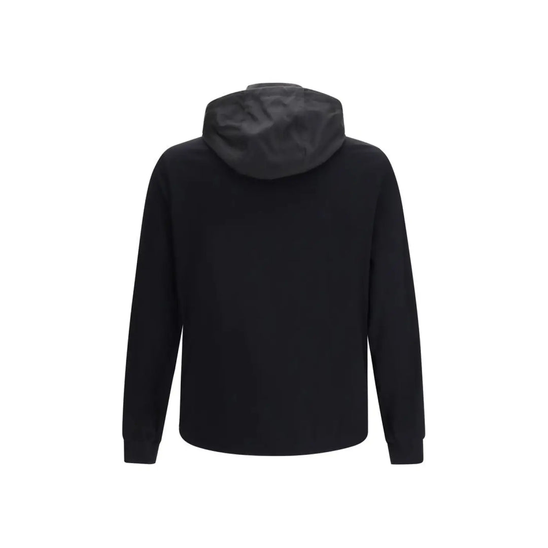 Prada Black Cotton Full-Length Jacket