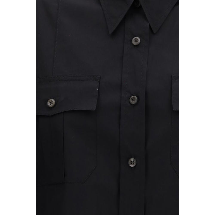 Prada Shirts - Black Cotton Shortsleeve Shirt