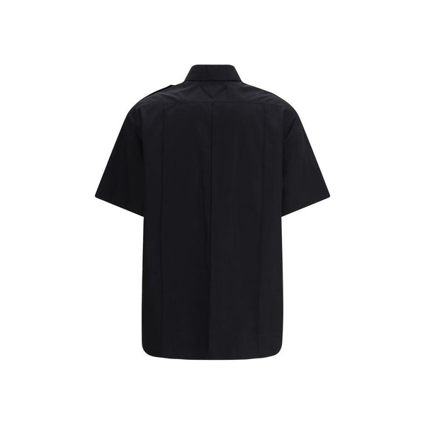 Prada Shirts - Black Cotton Shortsleeve Shirt