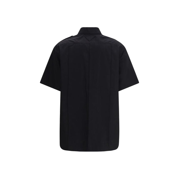Prada Shirts - Black Cotton Shortsleeve Shirt