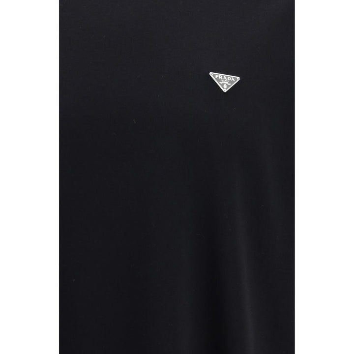 Prada Black Cotton T-shirt