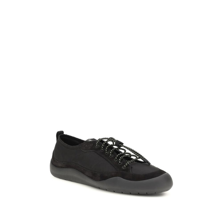 Prada Black Fabric Athletic Sneakers