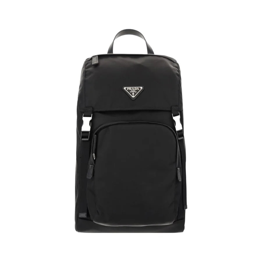 Prada Black Nylon Backpack