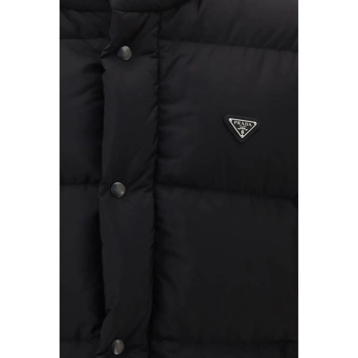 Prada Black Nylon Full-length Jacket