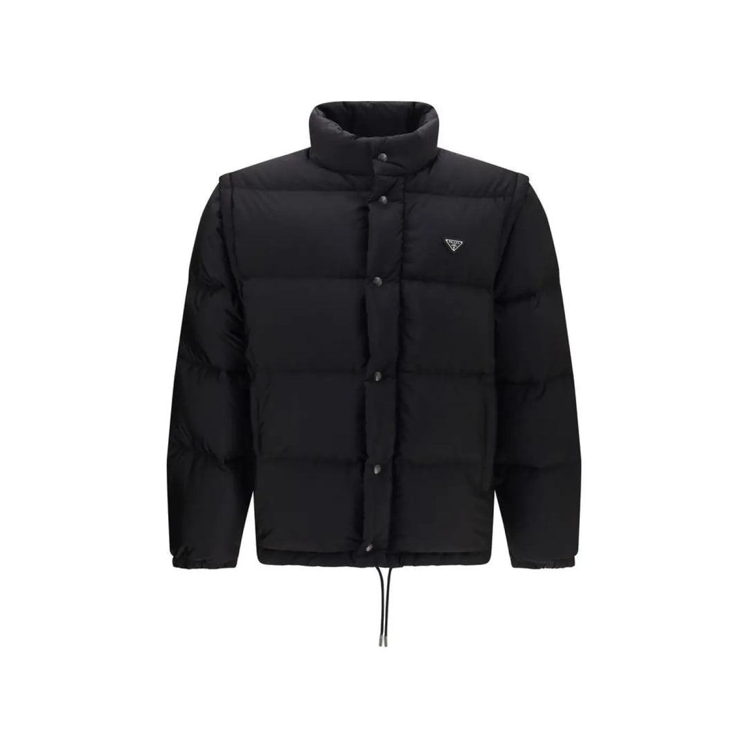 Prada Black Nylon Full-length Jacket