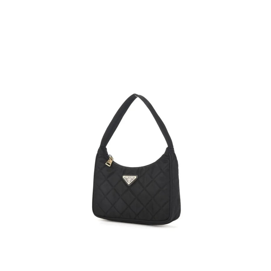 Prada - Black Nylon Shoulder Bag