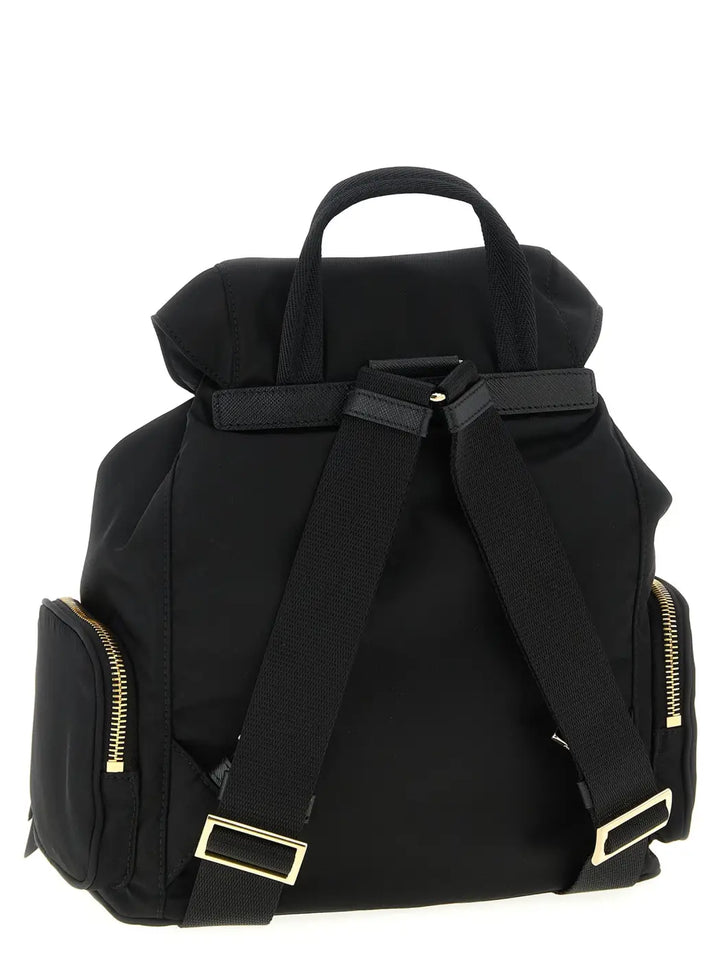 Prada Black Recycled Polyamide Backpack