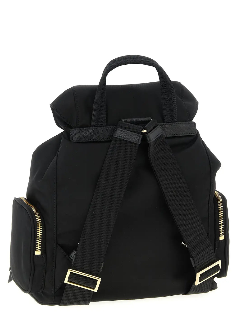 Prada Black Recycled Polyamide Backpack